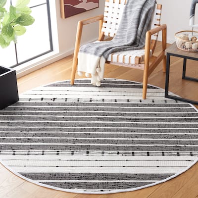 SAFAVIEH Handmade Striped Kilim Marli Transitional Rug