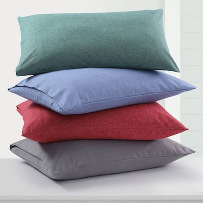 Portuguese Yarn Dyed Cotton Flannel Extra Deep Pocket Sheet Set