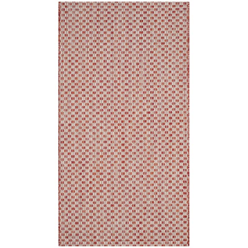 SAFAVIEH Courtyard Judi Indoor/ Outdoor Patio Backyard Rug