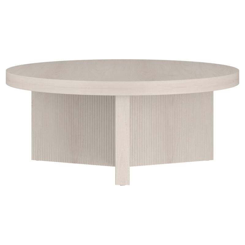 Holm 36" Wide Round Coffee Table