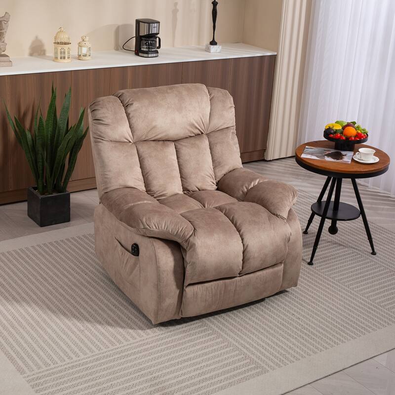 Power Lift Recliner Chair for Elderly，Heavy Duty Recliner w/Safety Motion Mechanism and Comfortable Upholstery