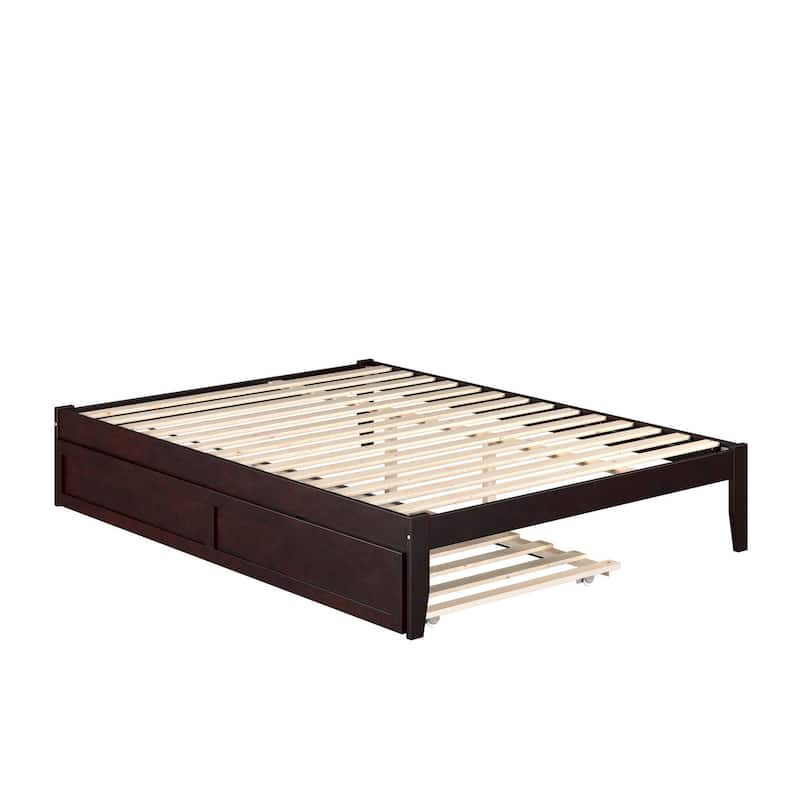 Colorado Queen Bed with Twin XL Trundle in Espresso