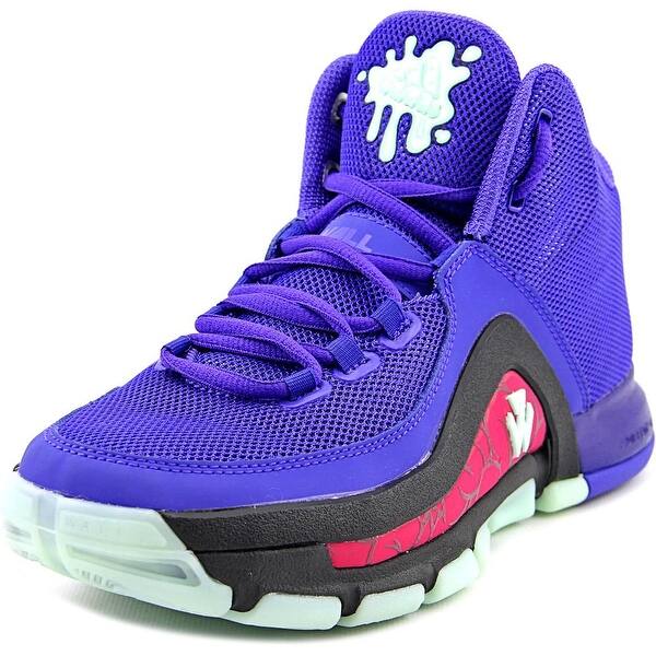 Shop Adidas J Wall 2 J Youth Round Toe Synthetic Purple Basketball
