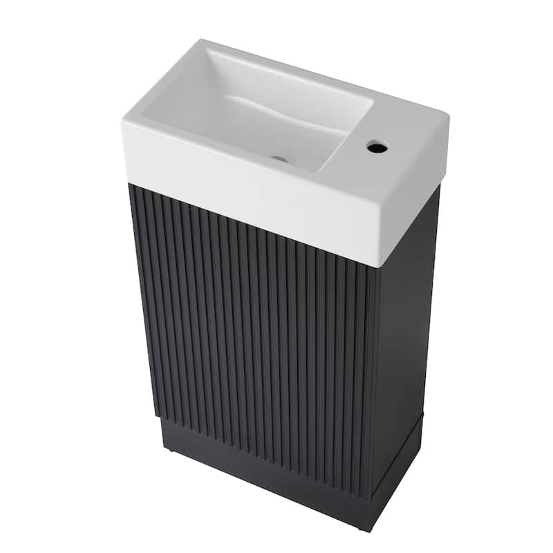 18.6" Bathroom Vanity with Sink