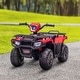preview thumbnail 7 of 7, 12V Kids Electric ATV Quad with LED Headlights, AUX/USB Ports, and Twin Motors
