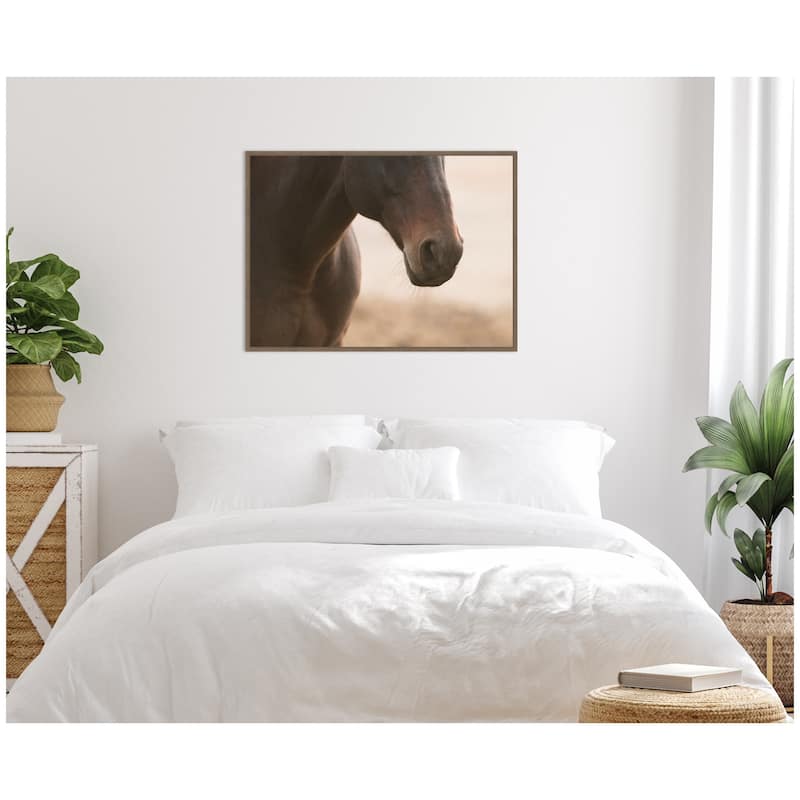 Kate and Laurel Dusty by Crystal Lynn Collins Framed Canvas Wall Art Print