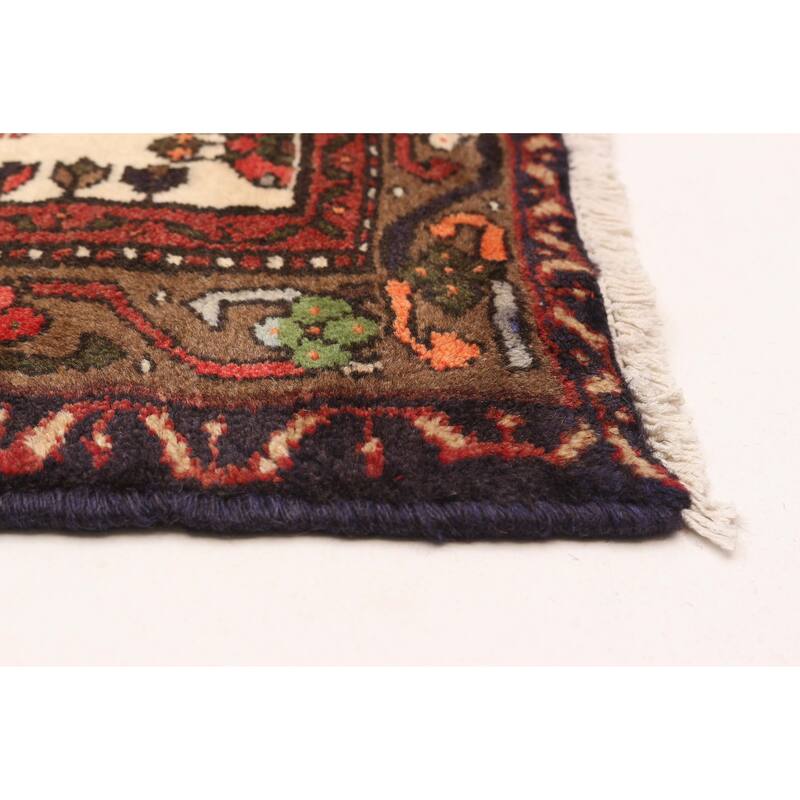 ECARPETGALLERY Hand-knotted Andelz Red Wool Rug - 3'3 x 5'5