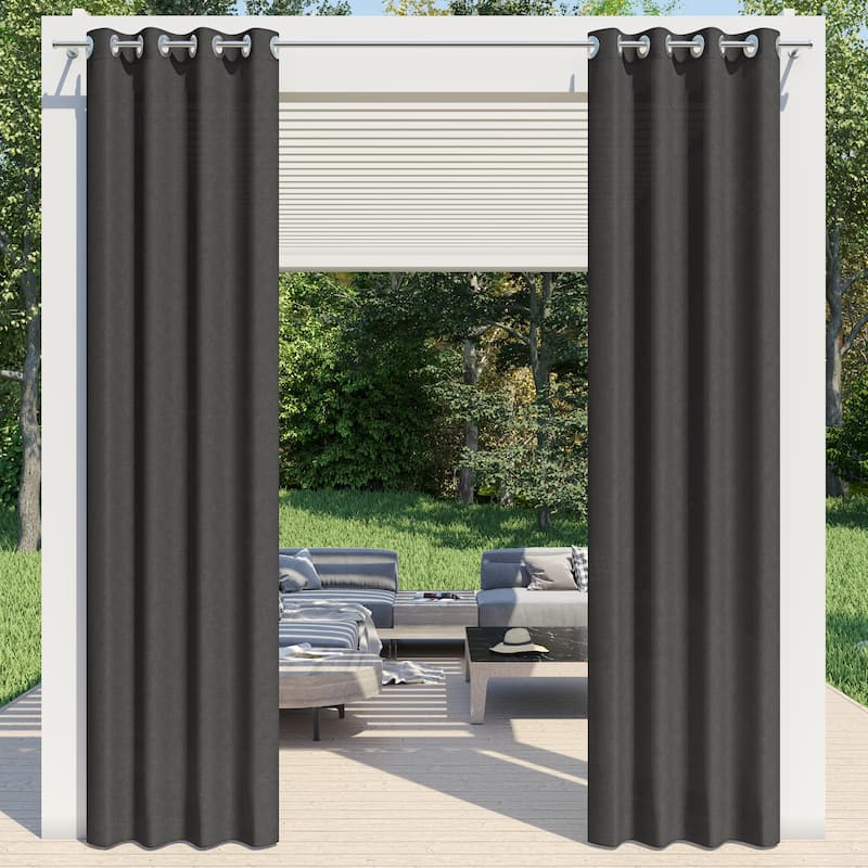 Corvus Gambia Sunbrella Outdoor Window Curtain (1 Panel)