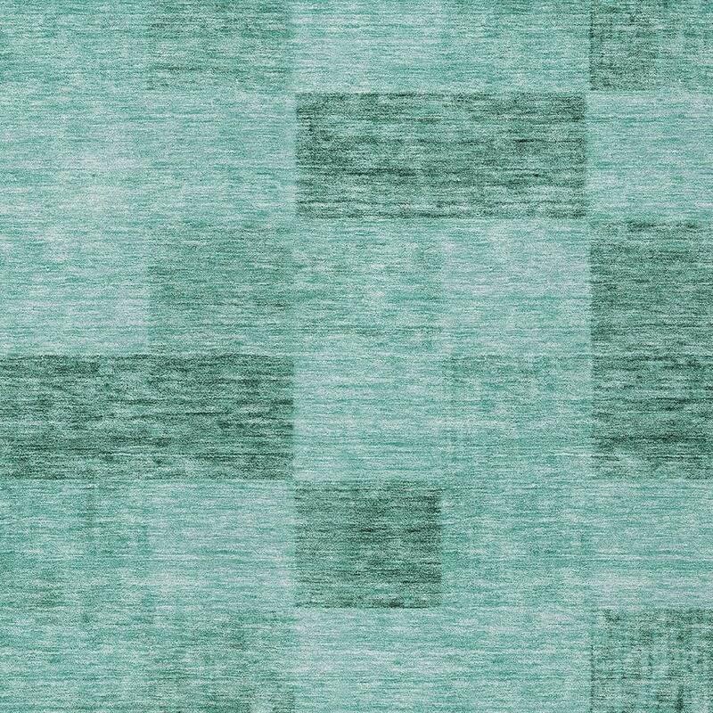 HomeRoots Geometric Transitional Rectangle Outdoor Rug
