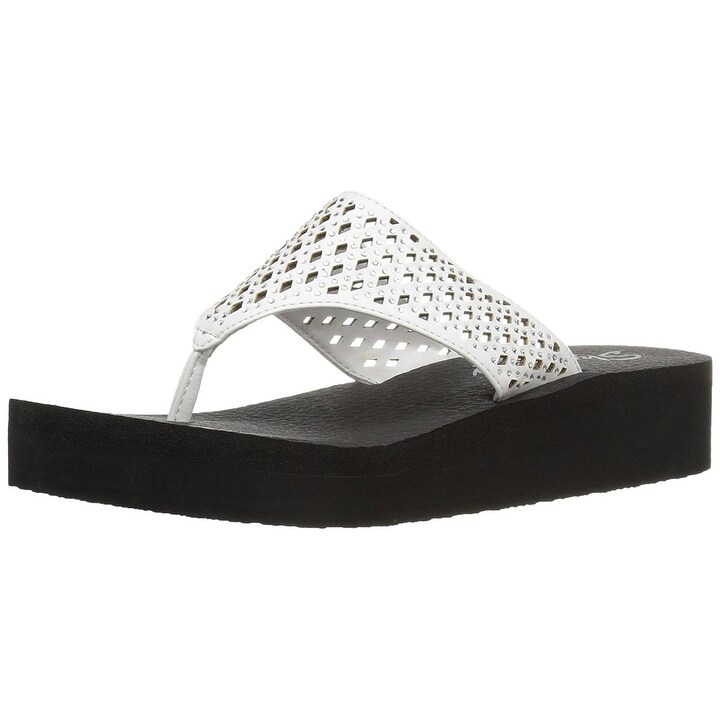 cali vinyasa wedge flip flop