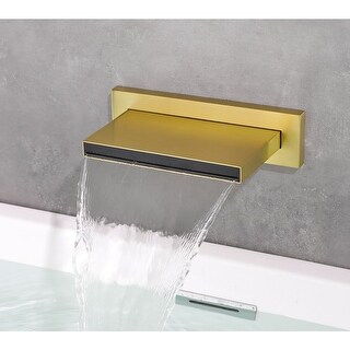 Waterfall Tub Faucet Wall Mount Tub Faucet - Bed Bath &amp; Beyond - 37496858