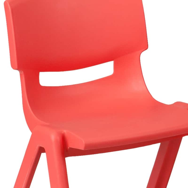 23.625"W x 47.25"L Rectangle Plastic Activity Table Set with 6 Chairs