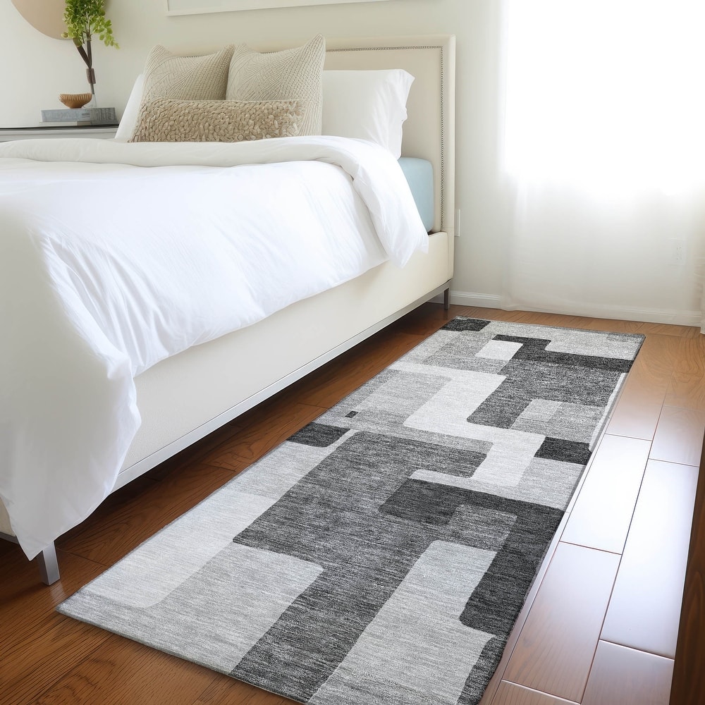 Premium Washable Super Soft Geo Casual Mayfield Rug