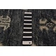 preview thumbnail 8 of 7, ECARPETGALLERY Hand-knotted Jules Serapi Navy Wool Rug - 9'2 x 11'10