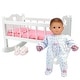 preview thumbnail 2 of 1, Sophia's - 16" Doll - High End Baby Cradle - White