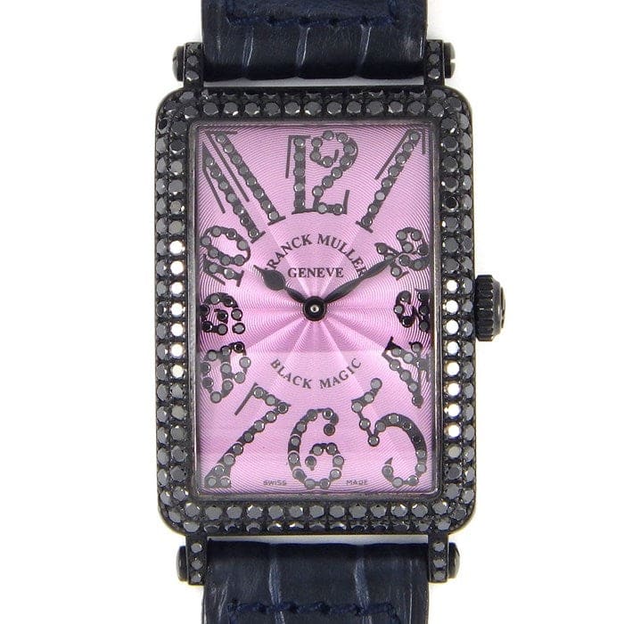 Franck Muller 902QZD Black Magic Watch - Black Magic Pink