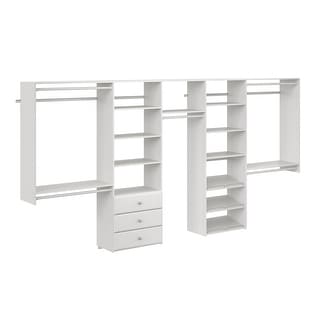 Easy Track 12 Ft. W. Classic Laminate Closet Kit