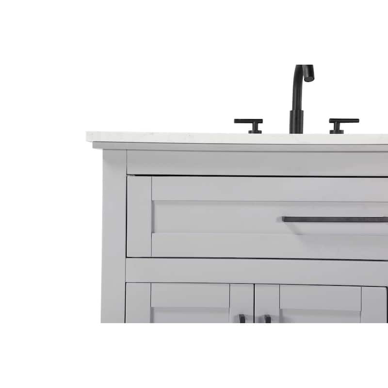 Nathaniel Single Bathroom Vanity (32-42 inch)