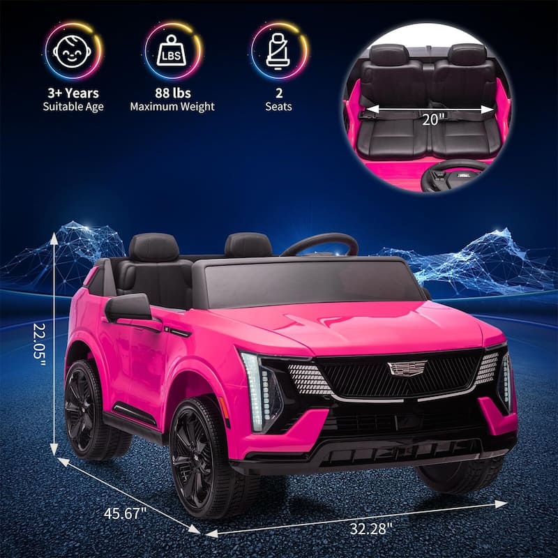 2 Seater Ride on Car for Kids 24V Electric Car Toy