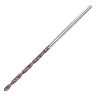 Sourcing Map Hartmetall-Spiralbohrer 2,5 Mm – Wolframkarbid, AlTiSin-beschichtet Für Harte Metalle
