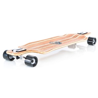 White Wave Longboards Bamboo Drop Deck 38 Inch Freestyle