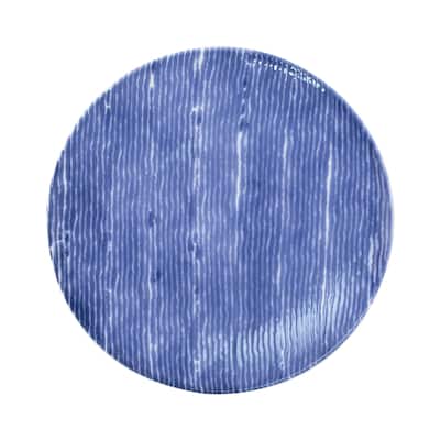 viva by VIETRI Santorini Stripe Dinner Plate - 8' x 10'