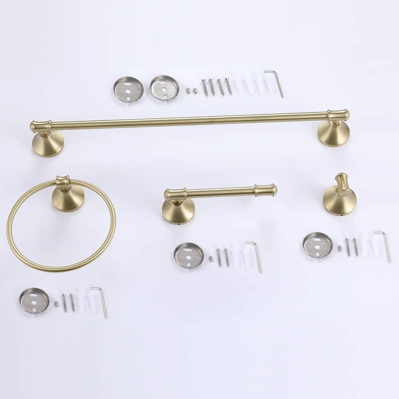 4-Piece Bathroom Hardware Set
