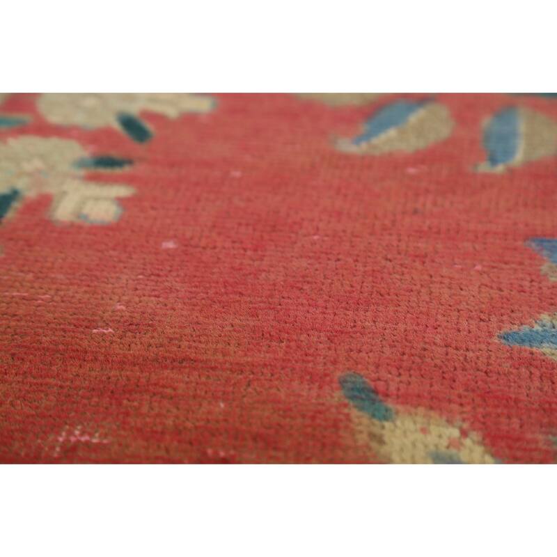 Tabriz Persian Area Rug Living Room Hand-Knotted Wool Carpet - 9'9"x 12'4"