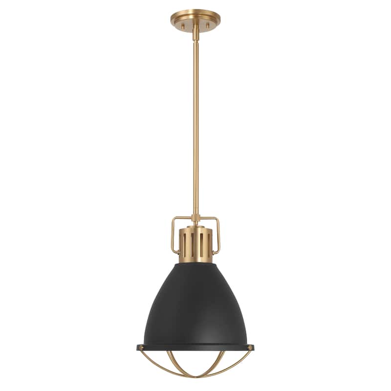 Kent Caged Metal Ceiling Light - 12.7"L x 12.7"W x 17.3"H