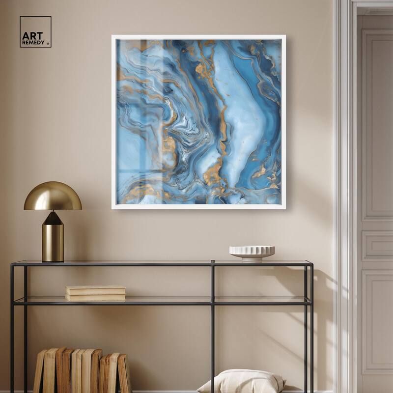 River Gold Shadowbox by Art Remedy