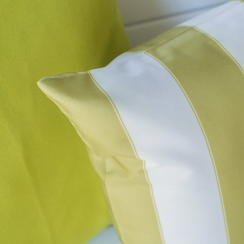 Olivia Striped Outdoor Throw Pillow