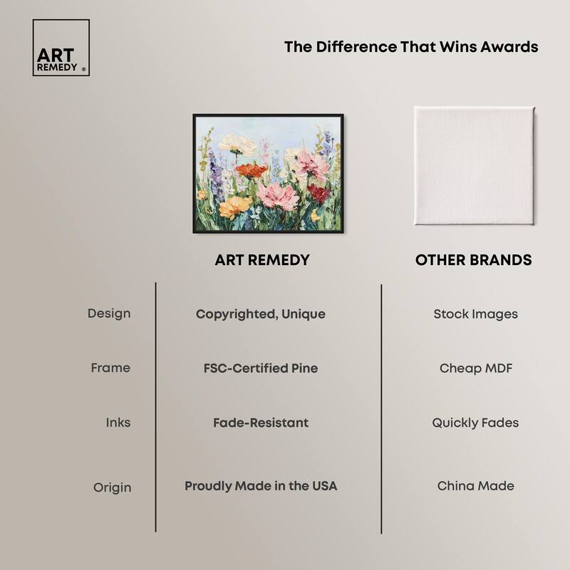 Summer Abundance III Canvas by Art Remedy