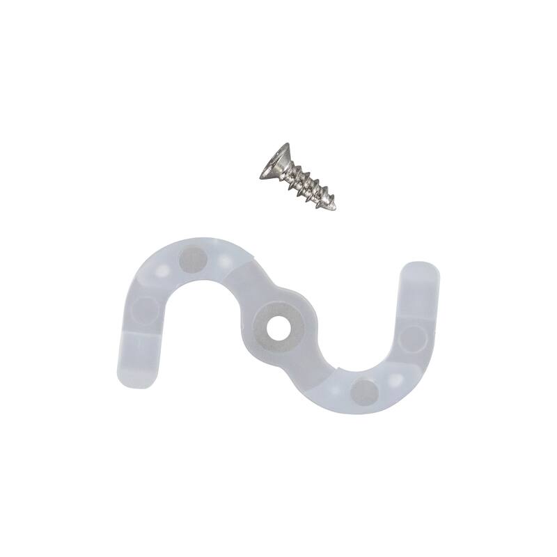 Surface Mount Christmas Clips for C9 and C7 Light Sockets - Pack of 100
