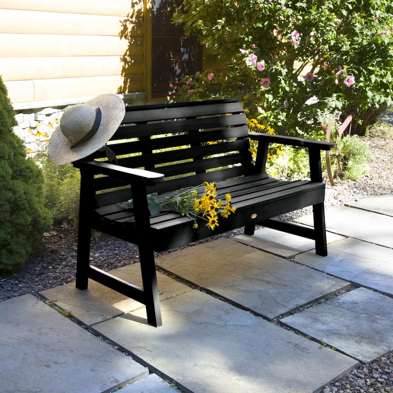 HIGHWOOD Weatherly Eco-Friendly 4-foot Garden Bench - N/A