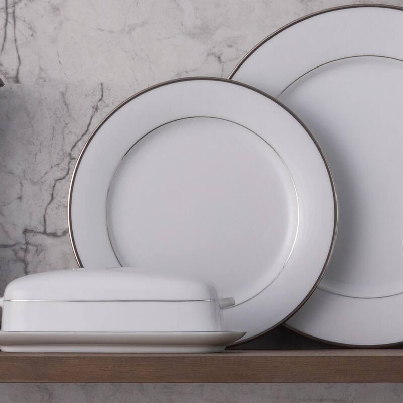 Noritake Spectrum Set Of 4 Salad Plates, 8-1/4"