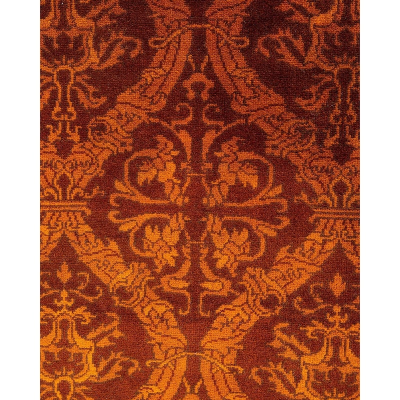 Vibrance One-of-a-Kind Handmade Area Rug - Gold, 5' 10" x 6' 0" - 5' 10" x 6' 0"