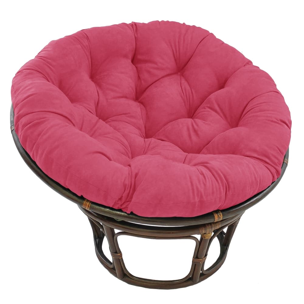Microsuede Indoor Papasan Cushion (44-inch, 48-inch, or 52-inch) (Cushion Only)
