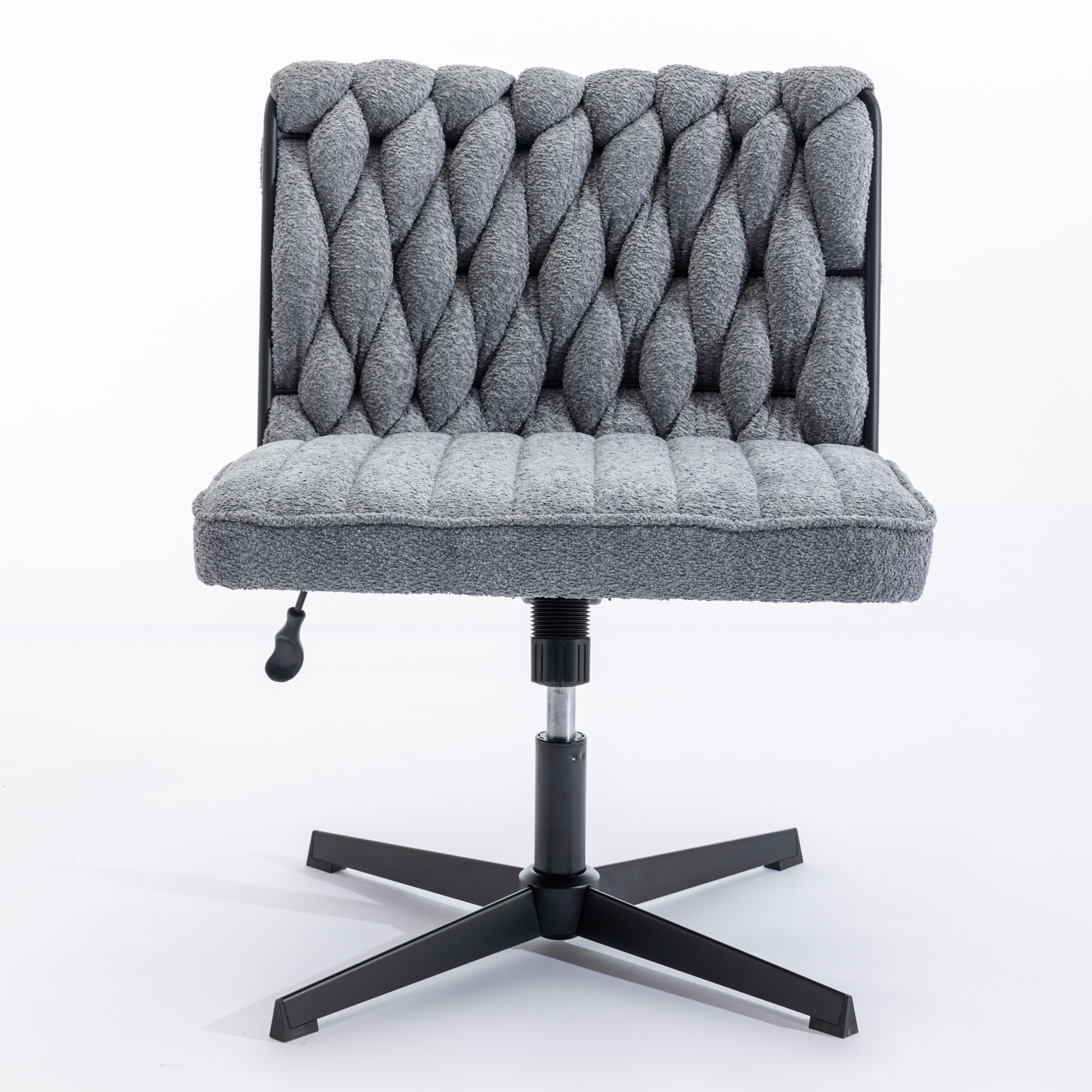 Armless Office Desk Chair Lift Chairs No Wheels
