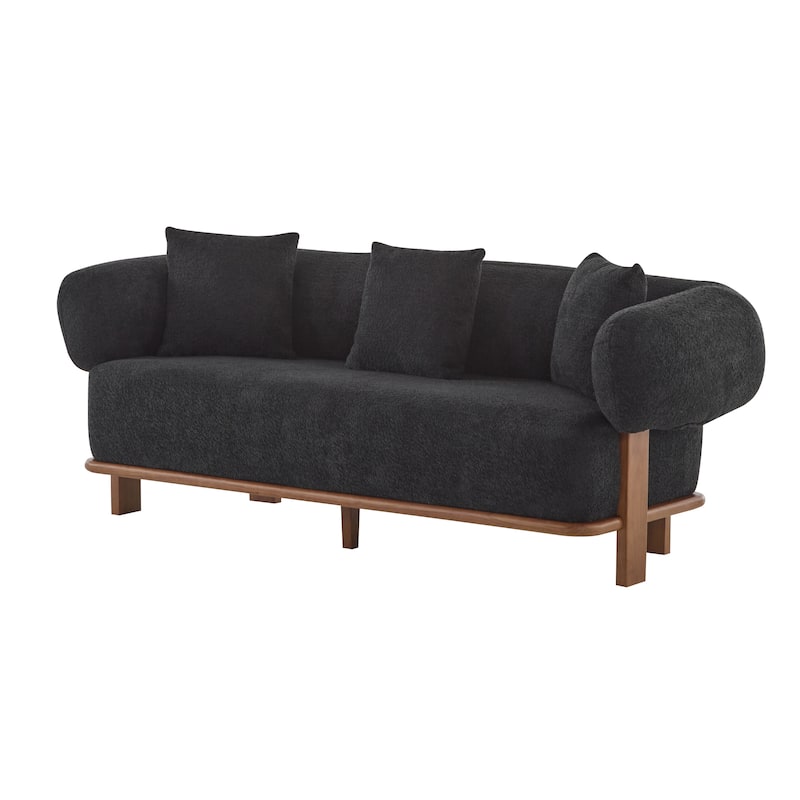 Christopher Knight Home - Oliver Wells Signature Round Arm Sofa
