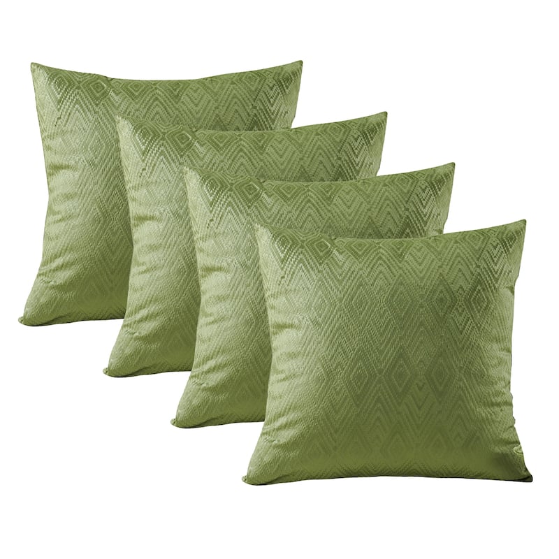 Tonopah Ikat Velvet Throw Pillow Cover Set, NO INSERT