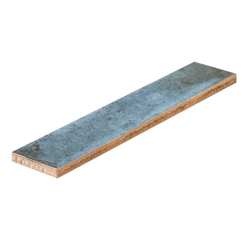 The Tile Life Ibiza 2x10 Blue Ceramic Wall Tile