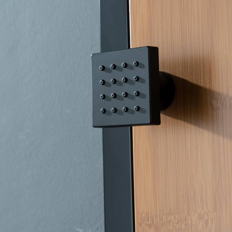 WIZ 8-Jet Modern Rainfall Shower Panel System