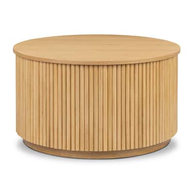 Poly & Bark Ronda Oak Storage Coffee Table
