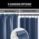 preview thumbnail 70 of 82, Deconovo 2-Pack Thermal Room Darkening Rod Pocket Curtains