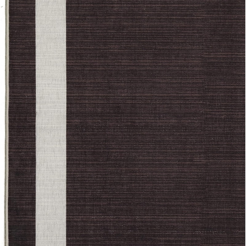 Machine Washable Area Rug With Non Slip Backing - Everest Geometric Modern Border Design