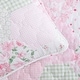 preview thumbnail 3 of 9, Laura Ashley Kids Ellyn Cozy Pink Quilt Set