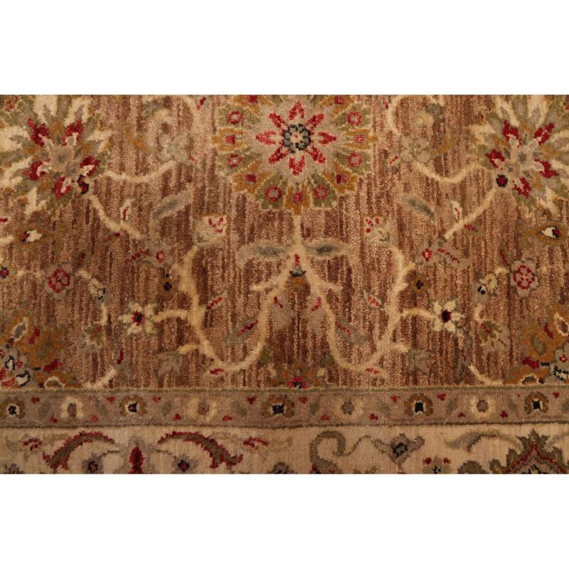 ECARPETGALLERY Hand-knotted Jamshidpour Brown Wool Rug - 5'8 x 8'1