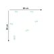 preview thumbnail 6 of 4, Walplus Peel and Stick Wall Sticker Glow In The Dark Bone Dog Room Decor