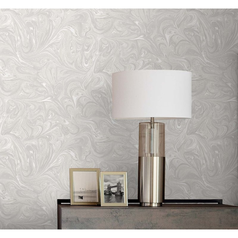 Seabrook Designs Aliyah Abstract Unpasted Wallpaper