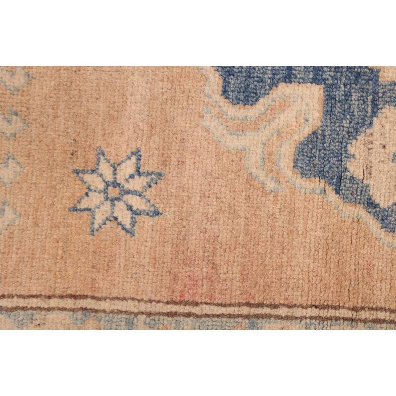 ECARPETGALLERY Hand-knotted Finest Ghazni Tan Wool Rug - 9'10 x 13'5